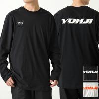 TIME SALE] Y-3 ワイスリー バックプリント グラフィックアート ロンT 