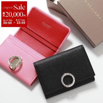 BVLGARI レディースIDカードケース（色：ピンク系）｜ファッション小物