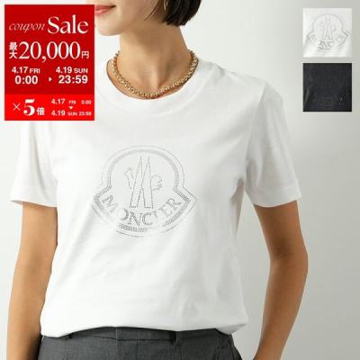 ラインストーン tシャツ（MONCLER／レディーストップス