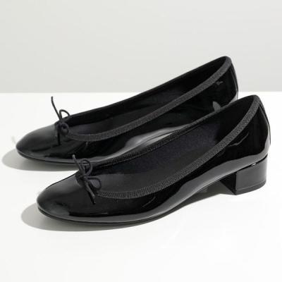 未使用　repetto バレリーナシューズ　黒 楽天市場】レペット パテントレザーレザー バレエシューズ