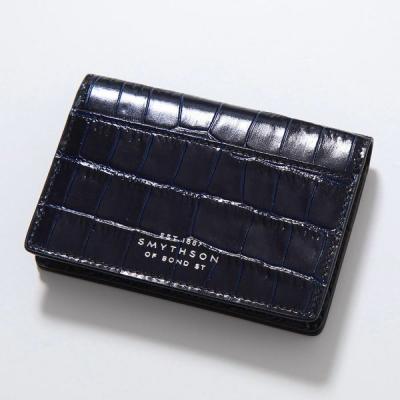 新品未使用✨SMYTHSON スマイソン　クロコ型押し　オーガナイザー　レザー 楽天市場】【中古】スマイソン Smythson クロコ型押しレザー