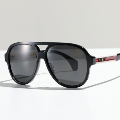GUCCI レディースサングラス(フレーム形状:ティアドロップ)の GUCCI レディースサングラス(フレーム形状:ティアドロップ)の
