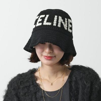 BLACKPINK 衣装同型CELINE セリーヌニット帽　バケットハット BLACKPINK 衣装同型CELINE セリーヌニット帽 バケットハット