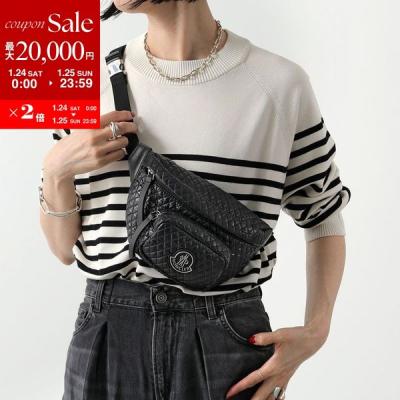 MONCLER ボディバッグ ブラック 美品 本日最終 2026年最新】MONCLER メンズ ボディバッグ・ウエストポーチの人気