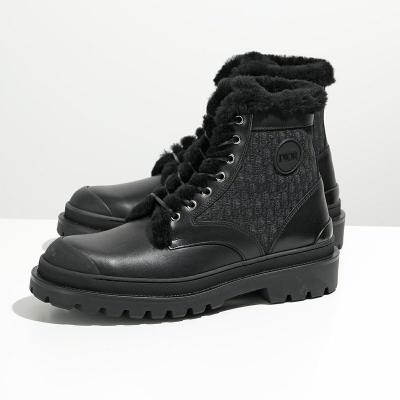 希少✨️クリスチャンディオール カットワーク ウィングチップミドルブーツ レザー 希少✨️クリスチャンディオール カットワーク ウィングチップミドル