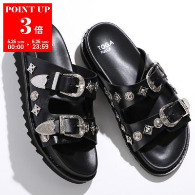 TOGA PULLA トーガ プルラ サンダル AJ844 レディース レザー TOGA PULLA トーガ プルラ サンダル AJ844 レディース レザー