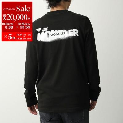 【24年製 美品】 MONCLER 長袖Tシャツ ポケット マグリヤ ブラック 24年製 美品】 MONCLER 長袖Tシャツ ポケット マグリヤ ブラック