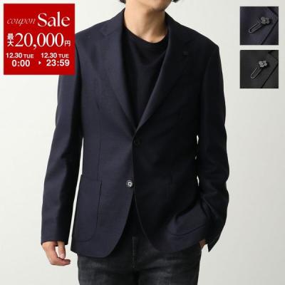 タグ付き◎ラルディーニ　テーラードジャケット　アンコン　ジャージー　ラペルピン タグ付き◎ラルディーニ テーラードジャケット アンコン