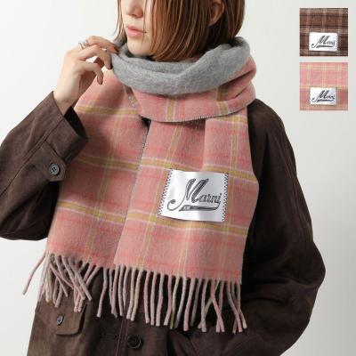 MARNI マフラー（柄：チェック）のおすすめ人気商品一覧 通販 - Yahoo
