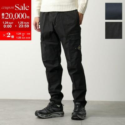 美品★STONE  CARGO PANTS★正規品 ★Ｌ STONE ISLAND ファッション（パンツ丈タイプ：ロング）おすすめ人気