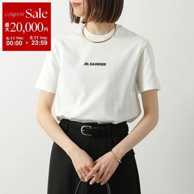 ロゴtシャツ 40代（JIL SANDER／レディーストップス）（色：ホワイト系