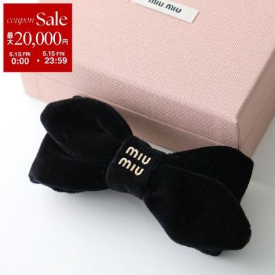 miumiu ヘアクリップ（バレッタ）｜レディースヘアアクセサリー