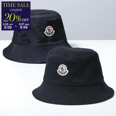 新品未使用 MONCLER モンクレール バケットハット 帽子 リバーシブル MONCLER（モンクレール） バケットハット メンズ リバーシブル