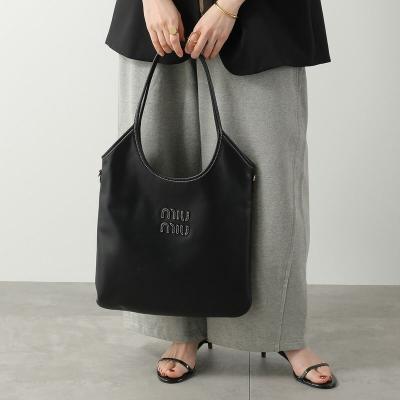 miu miu レディーストートバッグ（バッグ、小物素材：本革、レザー