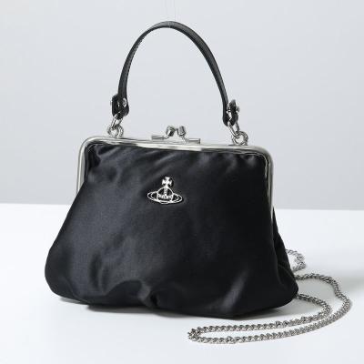 がま口ベロアバッグ（Vivienne Westwood／レディースハンドバッグ
