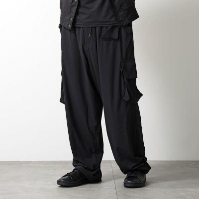 Y-3 ワイスリー adidas アディダス ヨージ レーヨン カーゴパンツ 黒 アディダス Y-3（メンズカーゴパンツ）｜ボトムス、パンツ