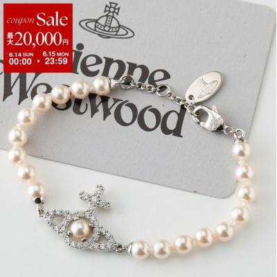 vivienne westwood ブレスレット パールのおすすめ人気商品一覧 通販