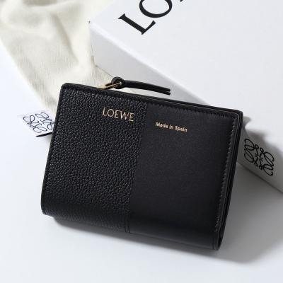 美品　ロエベ Wホック財布 黒　LOEWE 二つ折り財布 レザー ロエベ 財布 二つ折り（LOEWE）のおすすめ人気商品一覧 通販 - Yahoo