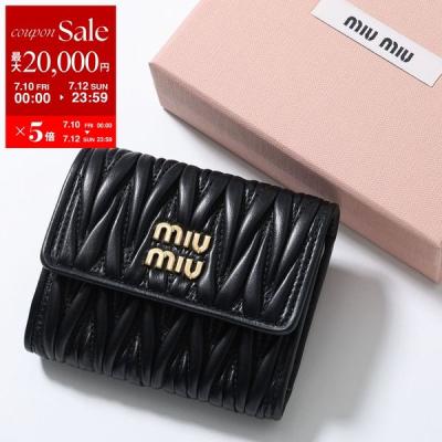 miu 三つ折り財布の商品一覧 通販 - Yahoo!ショッピング