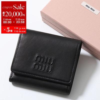 miu 三つ折り財布の商品一覧 通販 - Yahoo!ショッピング