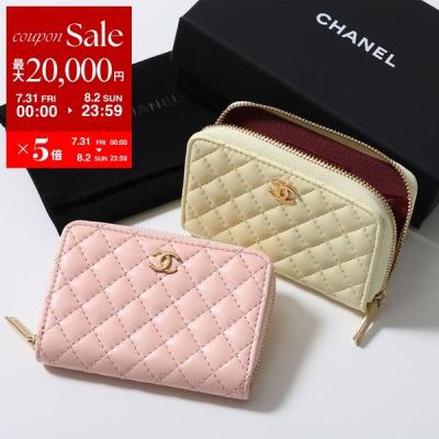 CHANEL レディース小銭入れ、コインケース（色：ピンク系）｜財布