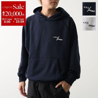 A.P.C. メンズパーカー（柄：ロゴ）｜トップス｜ファッション おすすめ