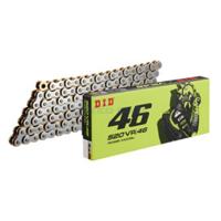 在庫あり DID 520VR46 110L SILVER＆GOLD/カシメ(ZB) シールチェーン | S-need