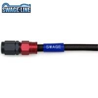 SWAGE-LINE スウェッジライン RAFB236 フロントホースキット レッド＆ブラック/ブラックホース | TDR250 88 | S-need