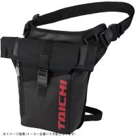 RSタイチ RSB288 WP レッグ ポーチ (3colors) BLACK/RED 3L | S-need
