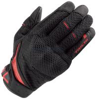RSタイチ RST463 ラバーナックル メッシュグローブ(4colors) BLACK/RED S | S-need