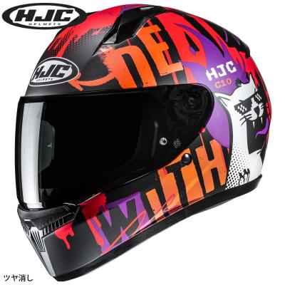 HJC c-10 ヘルメット　最終値下げ hjc c10（HJC／バイク）（サイズ（S/M/L）：L） | 車、バイク、自転車