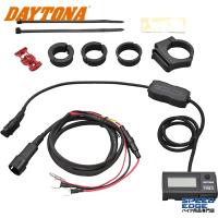 DAYTONA デイトナ 16077 デジタル電圧計＆USB電源 (e+CHARGER) Type-A | S-need