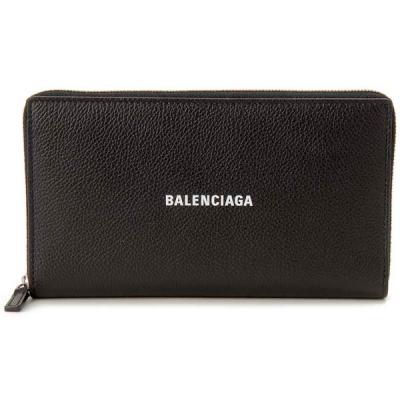 BALENCIAGA バレンシアガ 長財布 レザー BALENCIAGA(バレンシアガ) / 長財布/レザー/BLK/無地/メンズ