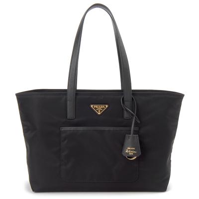 PRADA レディーストートバッグ(バッグ、小物素材:ナイロン PRADA レディーストートバッグ(バッグ、小物素材:ナイロン