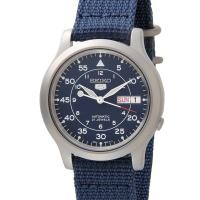セイコー5 SEIKO5 腕時計 時計 メンズ ミリタリー ブルー SEIKO SNK807K2 セイコーファイブ | s-select