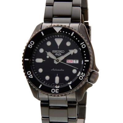 SEIKO5 セイコー5 ファイブ ブラック メンズ 腕時計 Seiko 5 Sports Automatic 24-Jewel Watch with Black Dial #SRPD65