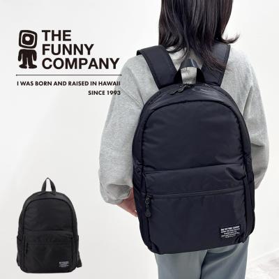 THE FUNNY COMPANY ザ・ファニーカンパニー マットナイロン リュック レギュラーバックパック メンズ レディース ブラック TFC-M023-001 超paypay祭 ザ・ファニーカンパニー THE FUNNY COMPANY マットナイロン