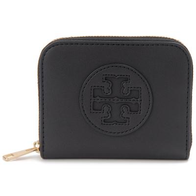 TORY BURCH レディース二つ折り財布（色：ブラック系）｜財布