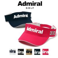アドミラル ゴルフ サンバイザー メンズ ADMB324F ベーシック Admiral 帽子 刺繍 スポーツ アウトドア ランニング マラソン ウォーキング ツイル | サックスバーYahoo!店