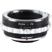 K&amp;F Concept マウントアダプター (ペンタックスKマウント(DAレンズ対応)レンズ を富士フイルムXマウントに取付け）KF-DAX 絞りリング付き | サエダオンラインショップ