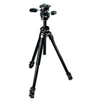 マンフロット（Manfrotto）290DUAL アルミニウム3段三脚+3ウェイ雲台キット MK290DUA3-3W | SAEDAオンラインストアYahoo!店