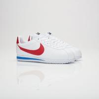 国内正規品♪ NIKE【ナイキ】 WMNS CLASSIC CORTEZ LEATHER ウィメンズ クラシック コルテッツ レザー スニーカー 【807471-103】 ホワイト/バーシティレッド | Skyblue