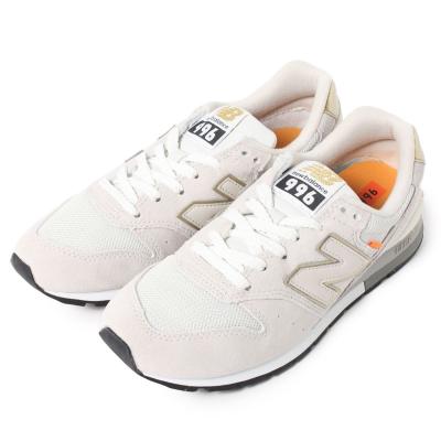 ニューバランス 996 ホワイト&ゴールド 24cm