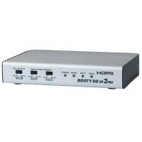 AVセレクター HDMI2分配器 AV機器 電波新聞社 ROOTY HD SP2PRO 4K/3D対応 DP3913550 | saikouインテリア・家電ストア