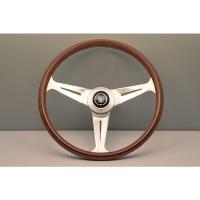 NARDI(ナルディ) CLASSIC(クラシック) ウッド&amp;ポリッシュスポーク 380mm ステアリング N140 N140 | saikouインテリア・家電ストア