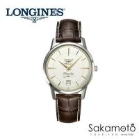 ロンジンlongines　スイス製　フラグシップ　ヘリテージ　自動巻　38.5ミリケース　正規品　L4.795.4.78.2　L47954782 | 金澤時計職人の店 さかもと