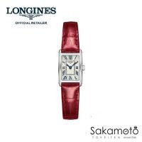 正規品ロンジンlongines「ドルチェヴィータ」スクエアケース　【レディース】【女性用】クォーツ腕時計　バーガンディ革ベルト【L5.258.4.71.5】 | 金澤時計職人の店 さかもと