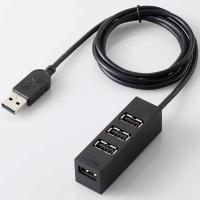 エレコム U2H-TZ427BBK USB2.0ハブ/機能主義/バスパワー/4ポート/100cm/ブラック | 阪通ショッピングサイト Yahoo!店