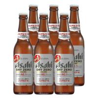 アサヒ ドライゼロ 334ml 小瓶 6本セット ノンアルコールビール 送料無料 北海道 沖縄は送料1000円 クール便は700円加算 | サカツコーポレーション
