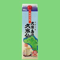 【軽やかな飲み口の伝統的な味わい！】　久米島の久米仙　泡盛　25度　1800mlパック(●1)(2) | お酒の専門店ファースト Yahoo!店